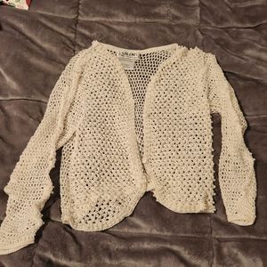 Unique vintage beaded cardigan